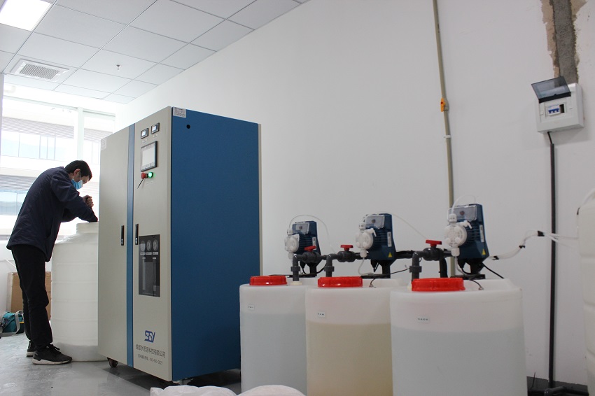 污水處理設備——成都賾靈生物交付使用