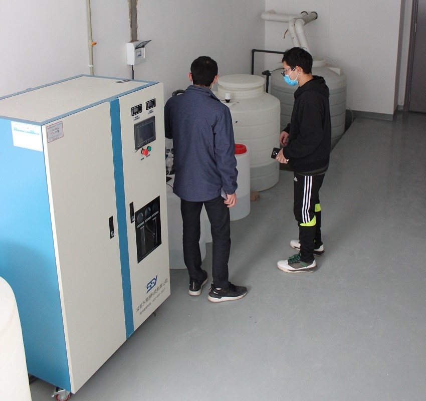 污水處理設備——成都賾靈生物交付使用